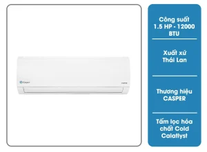 Điều hoà Casper Inverter 1.5 HP IC-12TL32 Hải Phòng