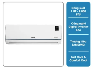 Máy lạnh Samsung Inverter 1 HP AR09TYHQASINSV, chính hãng Hải Phòng